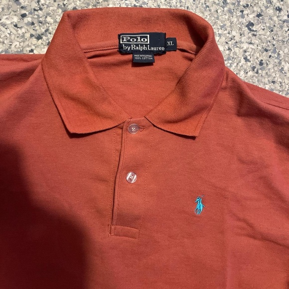 Ralph Lauren Men's Polo Shirt in Rust - Picture 1 of 5